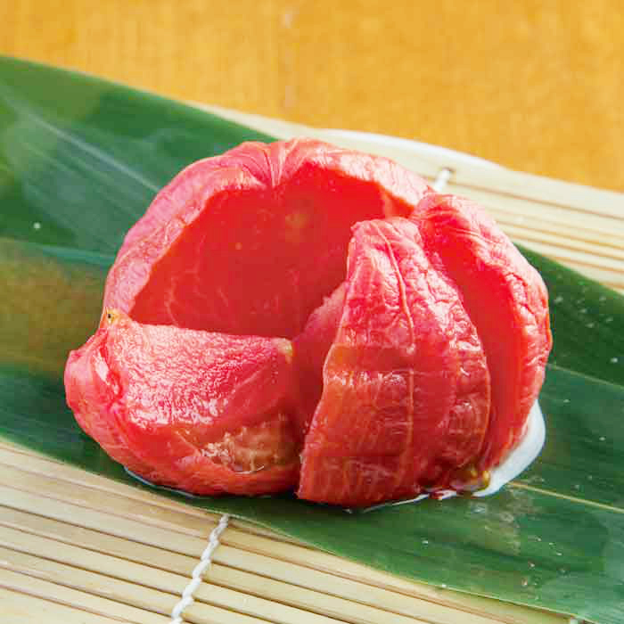 樹熟トマト冷やし焼きトマト