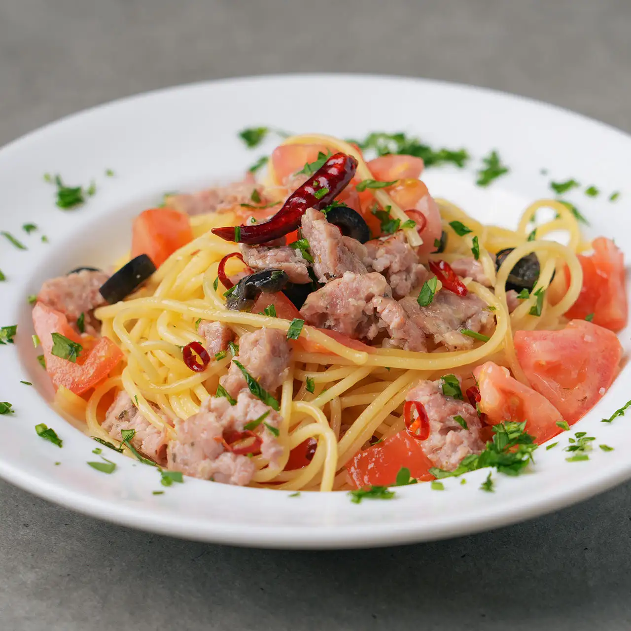 日替りパスタ オイル