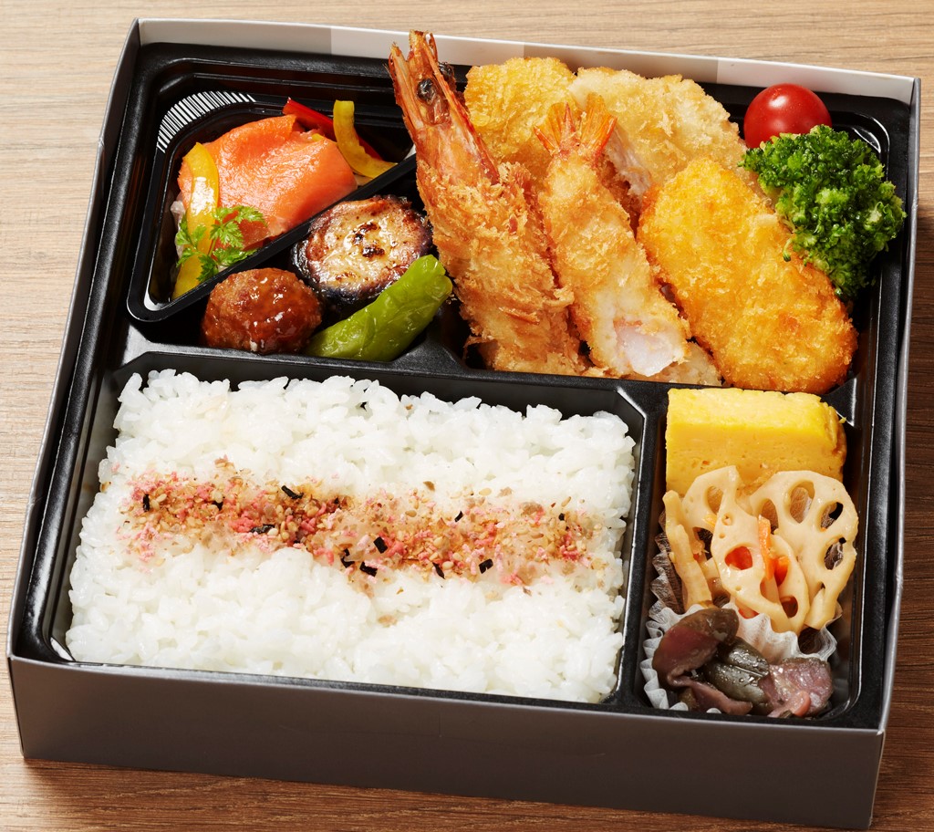 洋食屋さんのミックス弁当