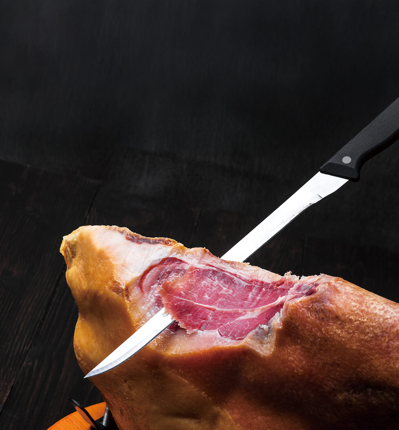 原木生ハムカービング