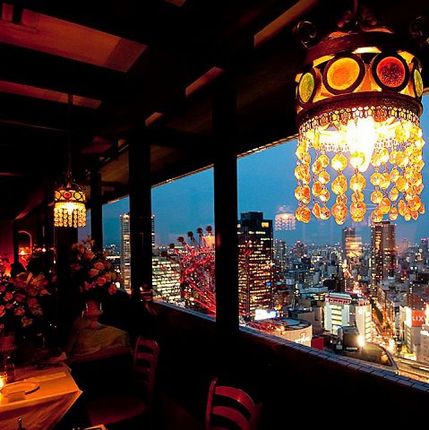 大人気！観覧車の見える夜景×カップルシート席！要予約席！限定4席