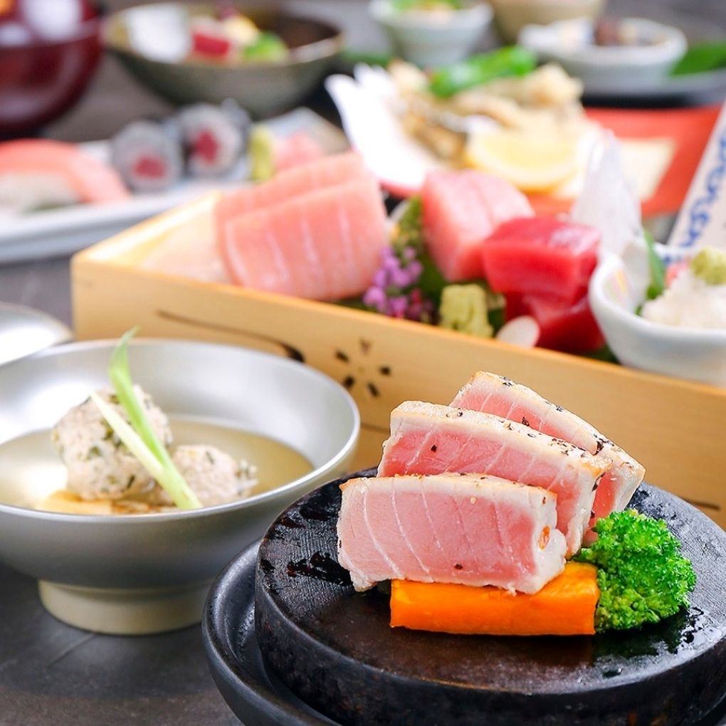 【近大マグロ堪能】夏会席【近大マグロ会席】お料理のみ7,000円（税込）