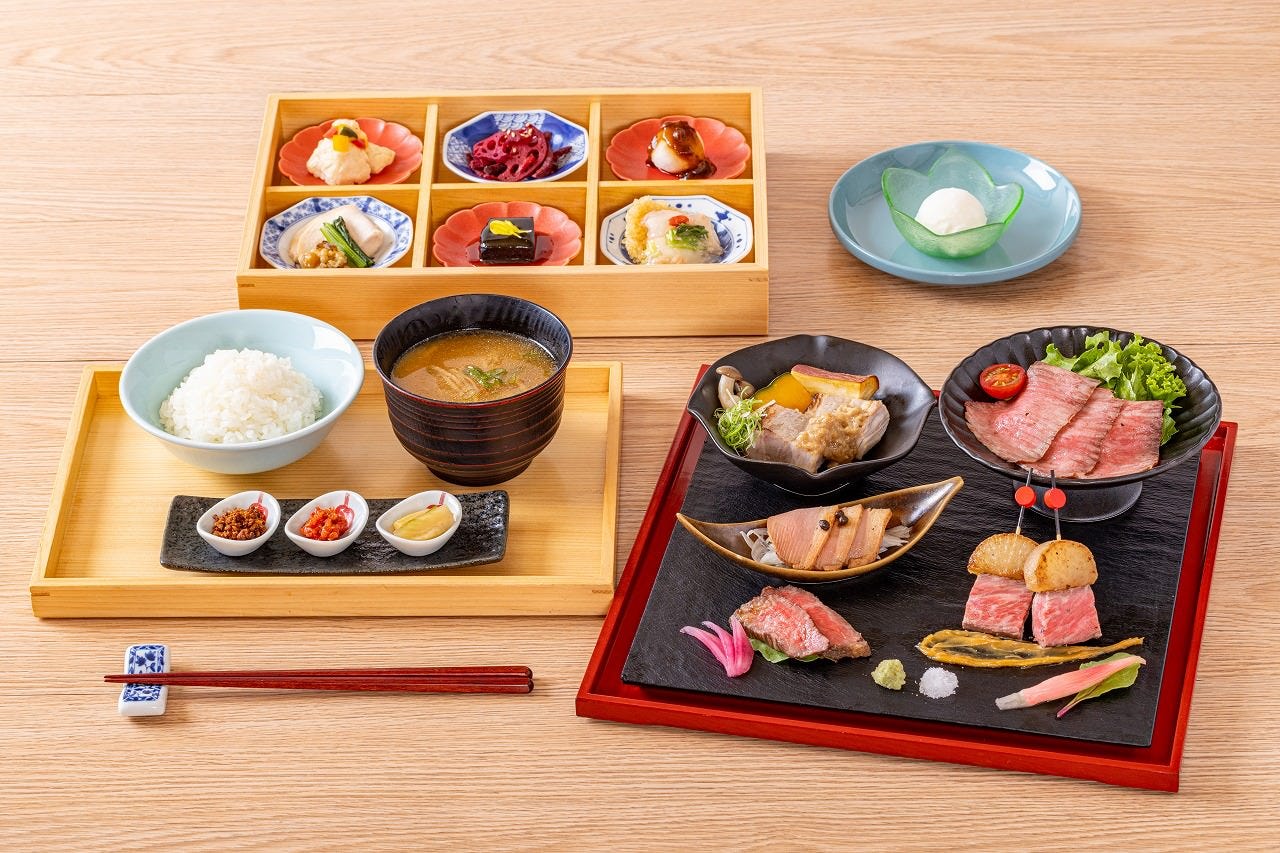 <10食限定> 黒毛和牛ステーキと福づくし会席