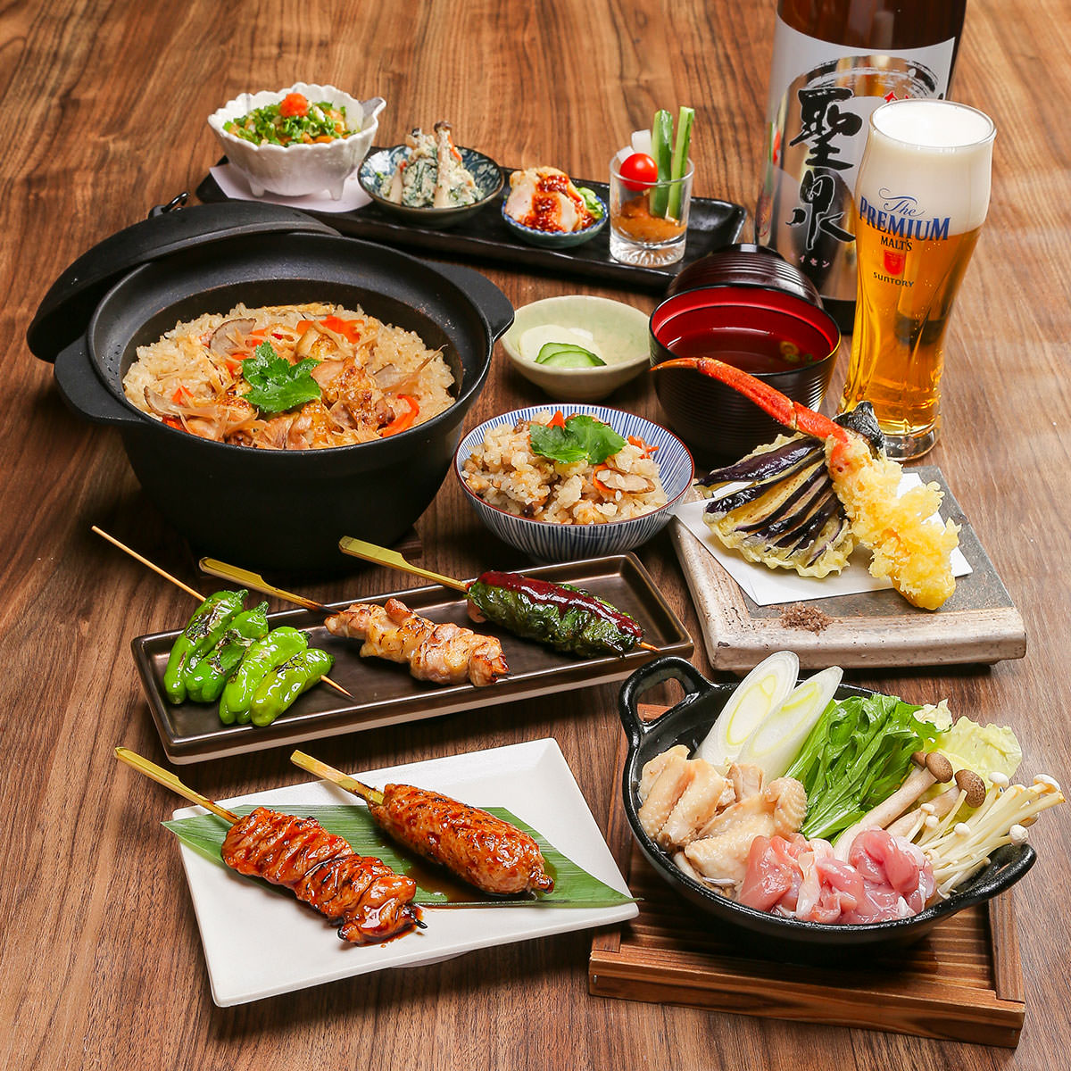 2.5H6000円鶏塩鍋